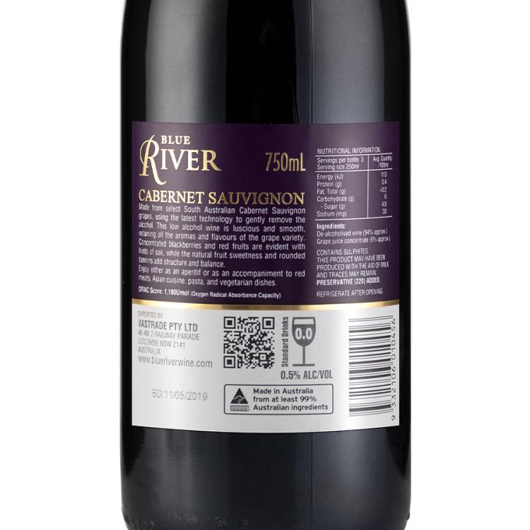 Blue River Alcohol-Free Wine 脫醇葡萄酒